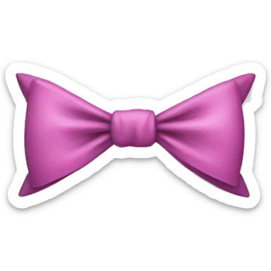 Bow sticker