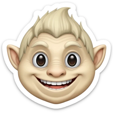 Troll face sticker