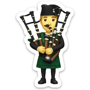 Bagpipes  sticker