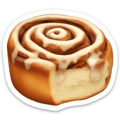 cinnamon roll sticker