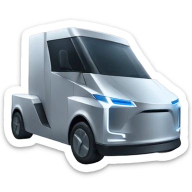 Tesla cyber truck sticker