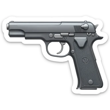 gun emoji sticker