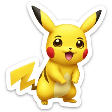 Picachu sticker