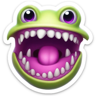 My singing monsters. maw sticker