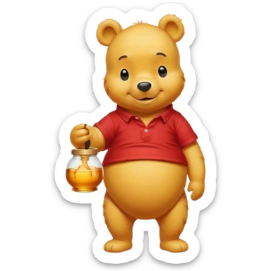 winnie the pooh full sticker