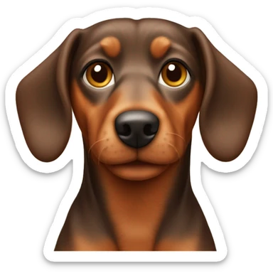 Teckel nain  sticker