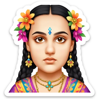 Traditional Dancer sticker