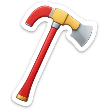 A Firefighter Axe  sticker