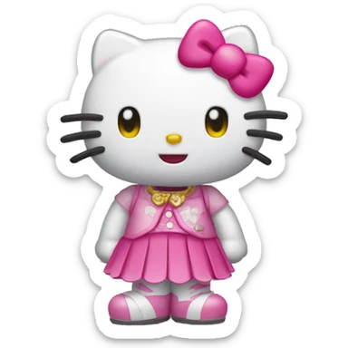 Hello-kitty hello-kitty sticker