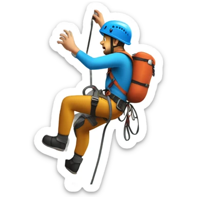 climber sticker