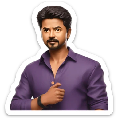 Thalapathy vijay sticker