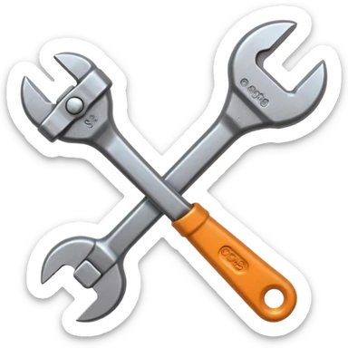 A Mechanic Wrench In A Clash Of Clans Aesthetic sticker
