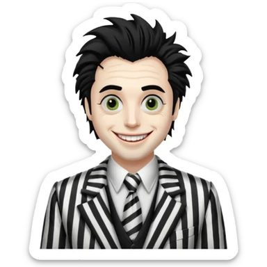beetlejuice sticker