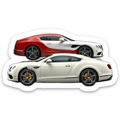 Bentley-Ferrari-side-by-side sticker