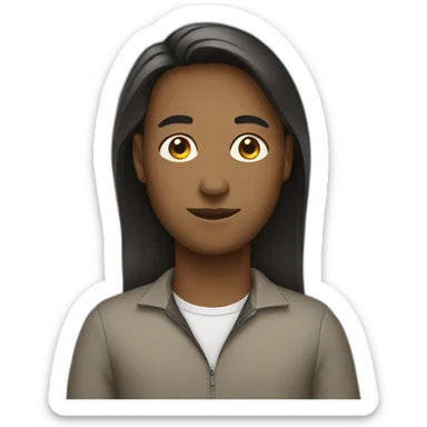 People blended forward sticker