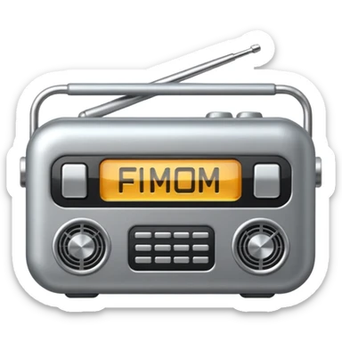 39 / 5.000
Create an FM radio emoji with no background sticker
