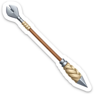 Rope Dart – Long rope with metal dart tied at the end. sticker