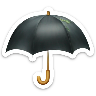 Raining money sticker