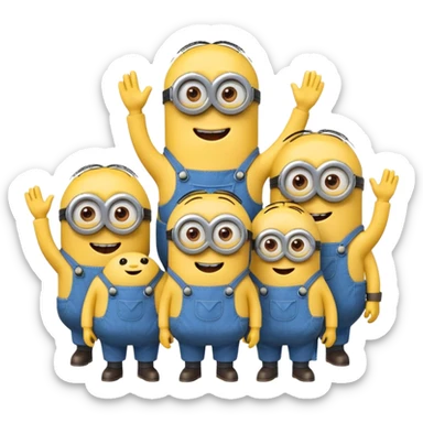 Minions sticker