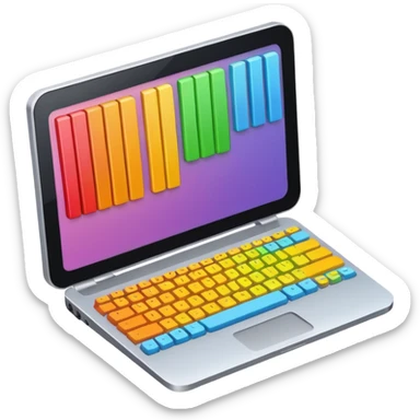 educational project, computer program sticker