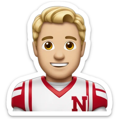 herbie husker sticker