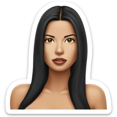 Adriana lima sticker