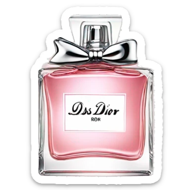 Miss Dior pefume h sticker