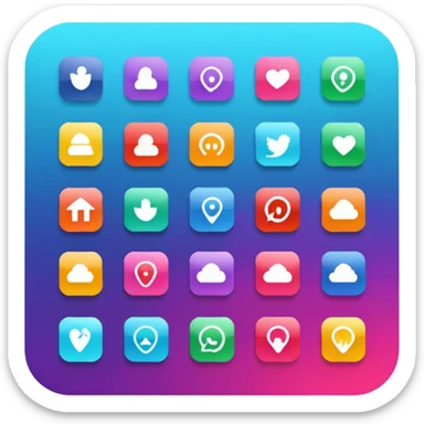 ai market apps sticker