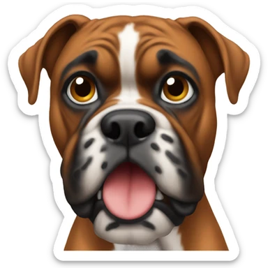 Boxer sticker