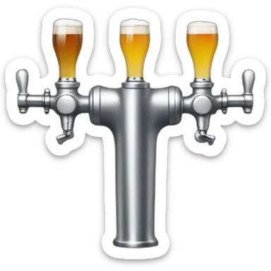 beer taps sticker