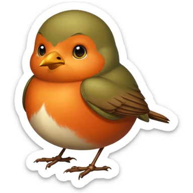 robin sticker