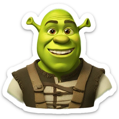Shrek sticker