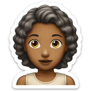 RACIALLY AMBIGOUS GIRL YOUNG sticker