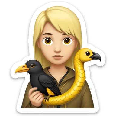 i want a snike yellow with a crow sticker