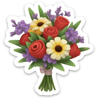 bouquet sticker