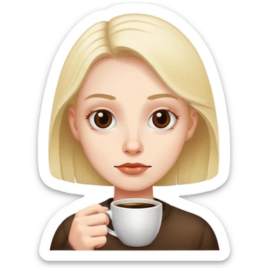 Coffee addict sticker