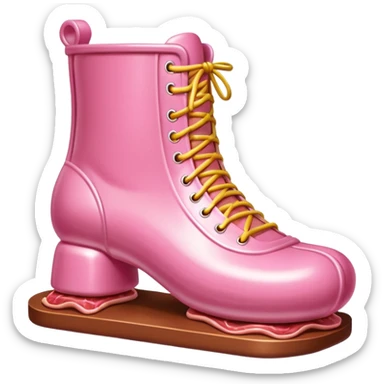 Jeff Koons style spam meat foot sculpture  sticker