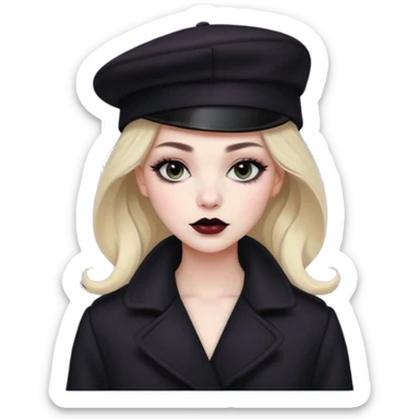 Russian underground fashion sticker