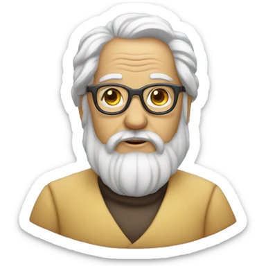 wise post enlightenment therapist guru sticker