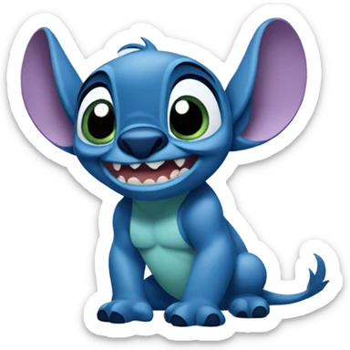 Stitch of Disney sticker