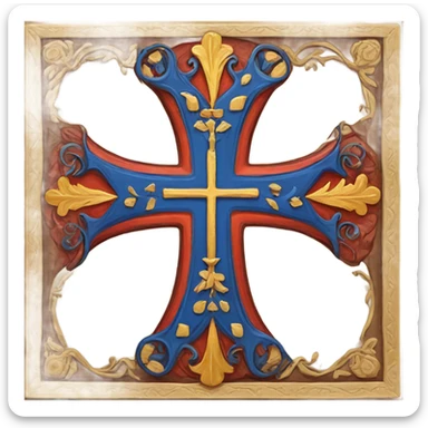 Armenian cross  sticker
