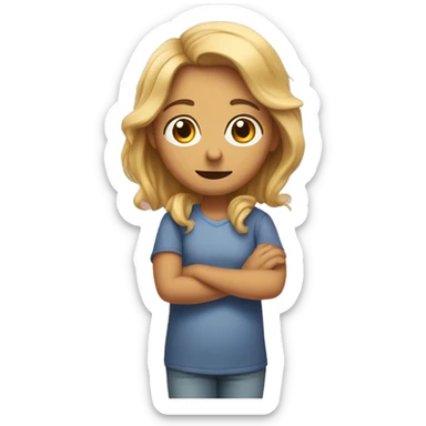 "today I asked" TIA. a question being asked by someone who doesn't know something and wants to enguage with others who might know the answer to this question. sticker