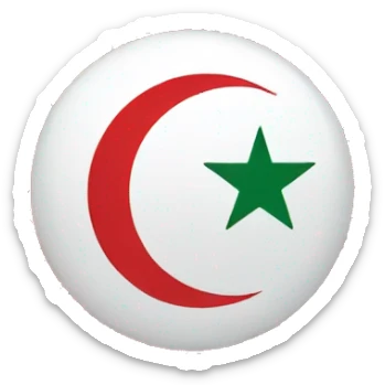 Islamic flag sticker