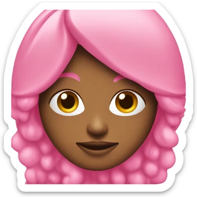 Pink everything  sticker