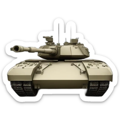 Leopard 2 tank sticker