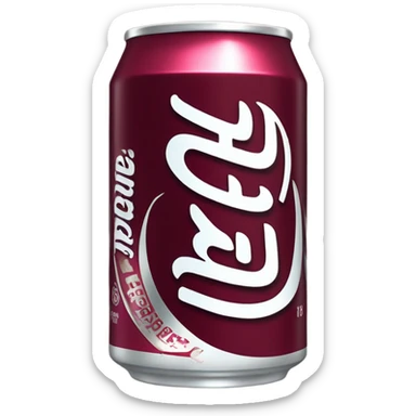 Dr Pepper can sticker