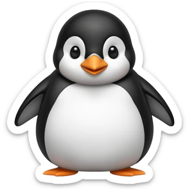 linux tux sticker