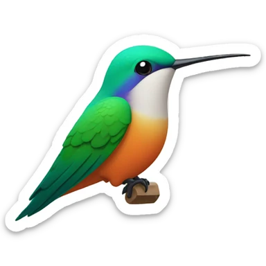 colibri sticker