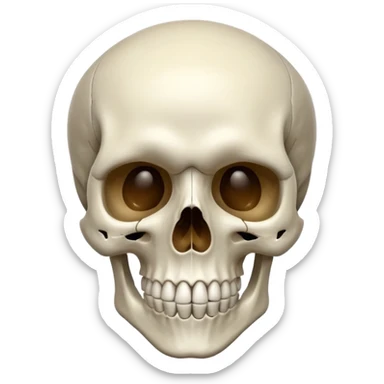 Skull Brend sticker