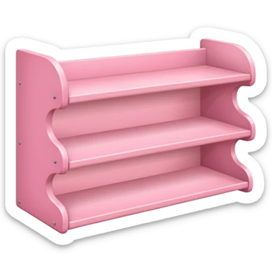 babypink shelf sticker